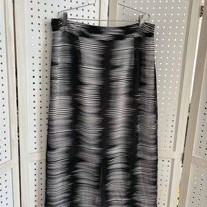 Cato Black and White Maxi Skirt